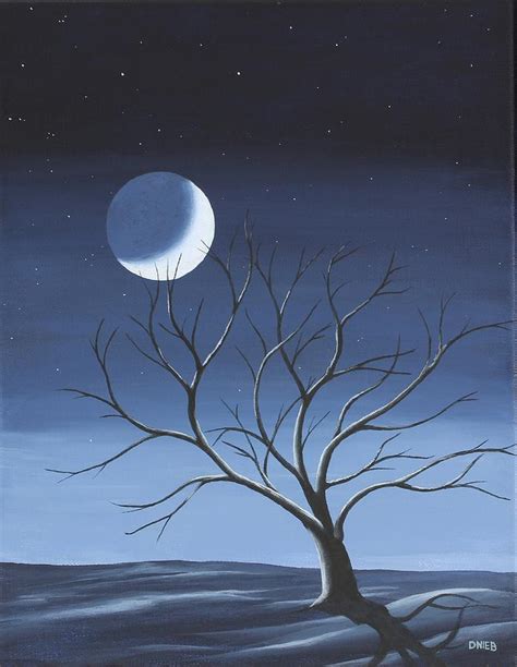 Crescent Moon Painting Ubicaciondepersonascdmxgobmx