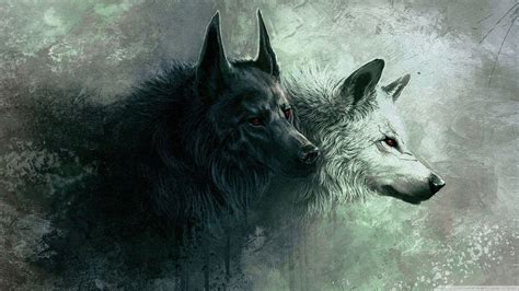 Scary Wolf Wallpapers Top Free Scary Wolf Backgrounds Wallpaperaccess