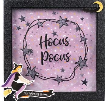 Hocus Pocus 8x8 Shadow Box | Crafts Direct