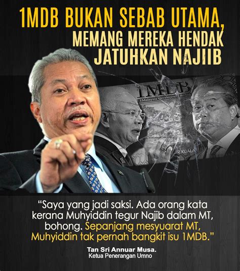 Official account of tan sri annuar musa menteri wilayah persekutuan orghe parlime terre fb page: MMI: Hipokritnya Muhyiddin , Anuar Musa Dedah Cerita Sebenar