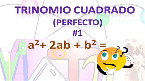 💥que Es Un Trinomio Cuadrado Perfecto ¿cÓmo Puedes Saber Cuando Un