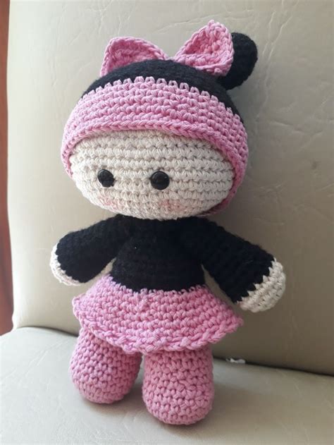 Muñeca Yoyo Técnica Amigurumi Muñeca Pepona Tejidos A Crochet