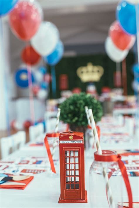 London Calling 1st Birthday Party British Tea Party London Party