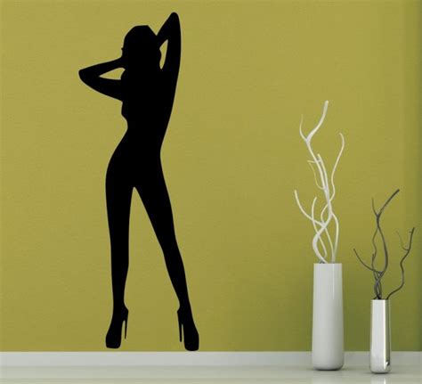 Sexy Woman Large Vinyl Wall Sticker Wall Stickers Store Uk Shop With Wall Stickers Wall