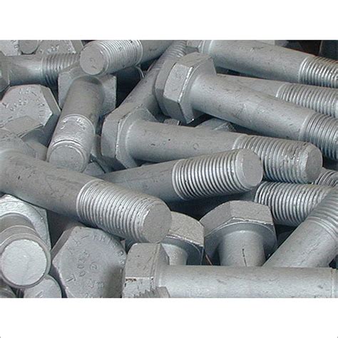 Hot Dip Galvanized Nut Bolts Application Industrial At Best Price In