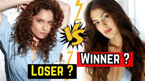 Rhea Chakraborty Vs Ankita Lokhande Hit And Flop Movies List With Box Office Collection