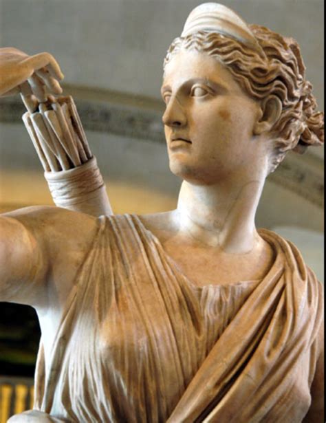 Diana Of Versailles Greek Sculpture Roman Sculpture Artemis