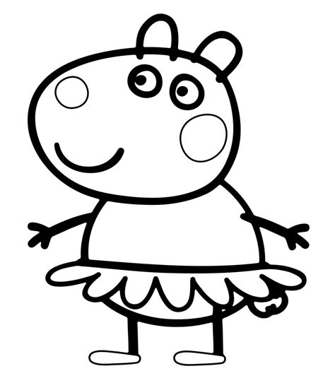Peppa Pig Coloring Pages | Free download on ClipArtMag