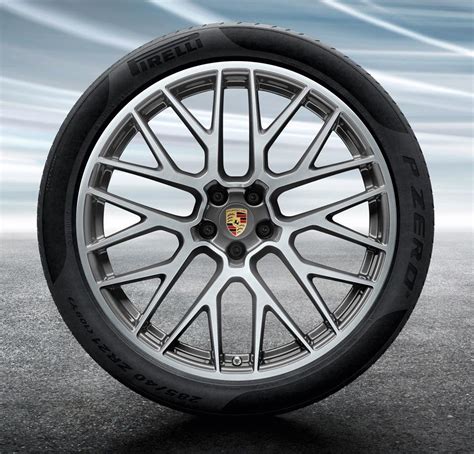 21 Porsche Macan Rs Spyder Design Oem Complete Wheel Set Cargym