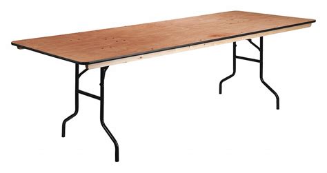Flash Furniture Rectangle Folding Table 30 In Height X 36 In Width