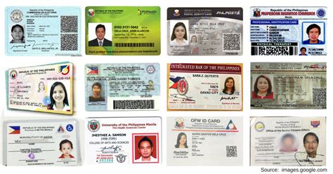 List Of Valid Ids In The Philippines Government Ph