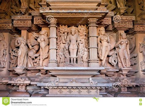 Varaha Avatar Of Vishnu Sculpture Inside Of Temple In Khajuraho Madhya