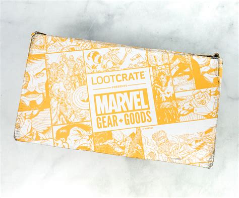 Marvel Gear + Goods September 2020 Subscription Box Review + Coupon