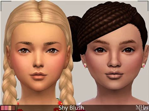 Shy Blush Child By Margeh 75 At Tsr Sims 4 Updates