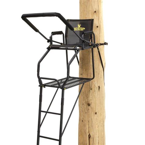 Rivers Edge Retreat 1 Man Ladder Stand Re656 The Home Depot