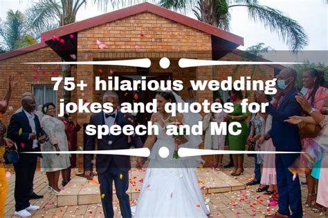 Hilarious Wedding Jokes And Quotes For Speech And Mc Briefly Co Za