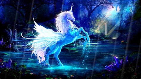 Magic Unicorns Animated Wallpaper