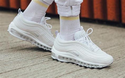 The Nike Wmns Air Max 97 Triple White Is A Clean Pair For Summer