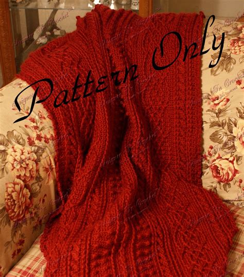 Beginner Free Crochet Aran Afghan Patterns