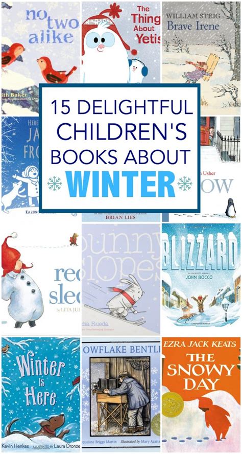 15 Delightful Childrens Books About Winter Everyday Reading