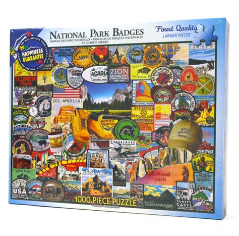 Baixe a última versão do national park jigsaw puzzle para android. National Park Badges Puzzle