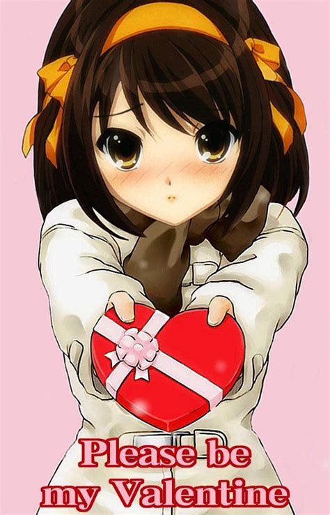 40 Best Anime Valentine Cards ♥ Images On Pinterest Valentine Day