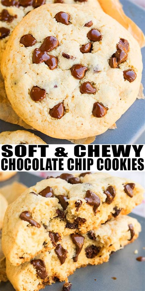 This recipe is super simple to make that they will turn out soft and chewy every time. BEST CHOCOLATE CHIP COOKIES RECIPE- Homemade, soft, chewy ...