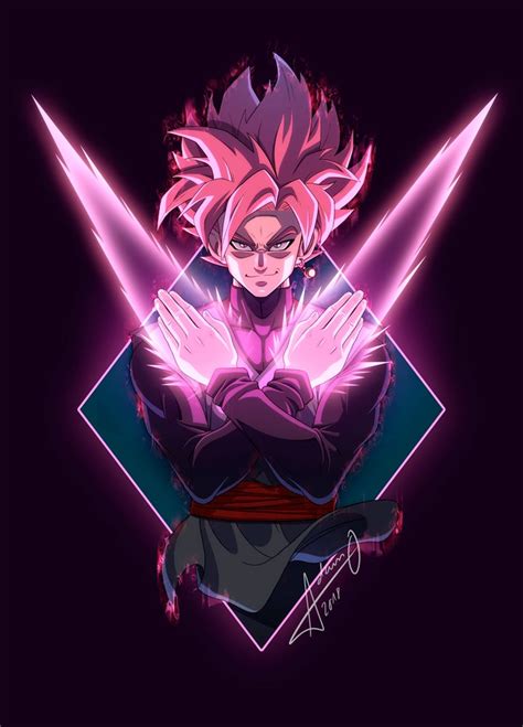 Goku Black Drawing A Friend Of Mine Made Thought This