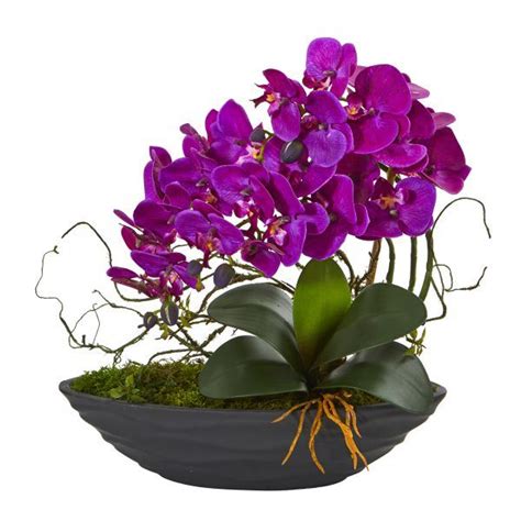 Best Purple Silk Orchids Sunflower Bouquet