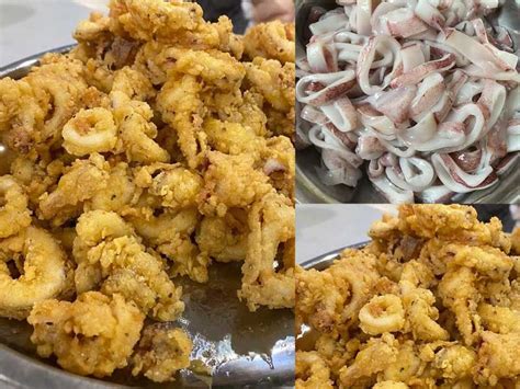 Antaranya ialah sotong goreng tepung, udang goreng tepung, ketam goreng tepung dan banyak lagi. Resepi Sotong Celup Tepung Best. Melekat Elok Guna Tips Ini!