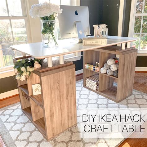 Ikea Craft Table Hack The Funny Momma