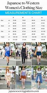 Post Japanese Clothing Size Conversion Chart To Western Size
