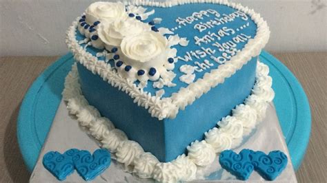 Cakes long left the tradition of being an honor to birthdays. Love Blue Cake Decorating Easy - YouTube