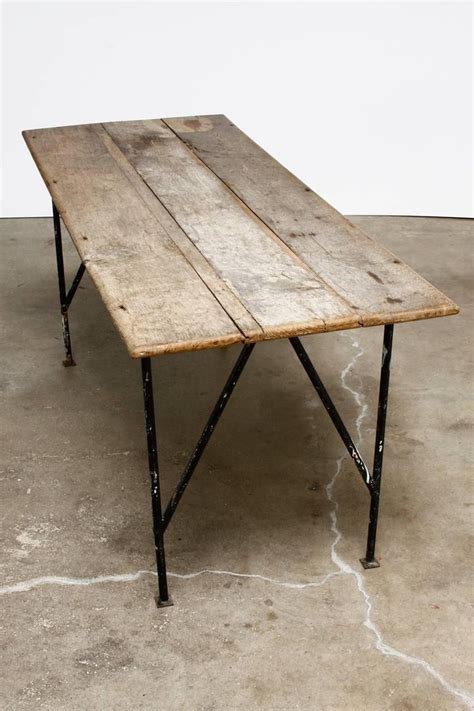 Farmhouse tables & benches beautifully made to any size or colour you like, prices from £399. Country French Farmhouse Dining Table with Metal Base at ...