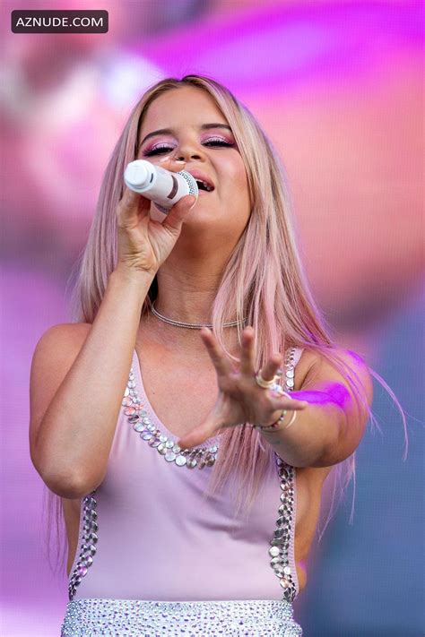 Maren Morris Sideboob During The Bonnaroo Music And Arts Festival In