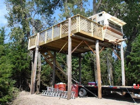 Copying, full or partial, is prohibited. DIY - How to Build a Deer Stand (Read - Party Shack) | DIY ...