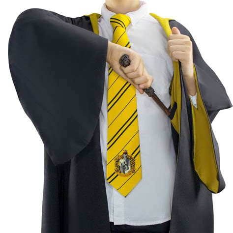 Harry Potter Wizard Robe Cloak Hufflepuff Kids Size Cinereplicas Usa