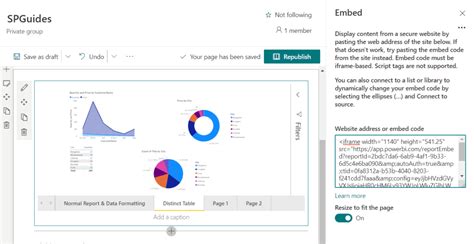 Embed Power BI Report In SharePoint Online Power BI Web Part SPGuides