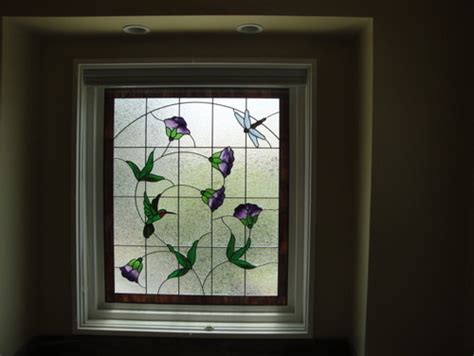 Sun & moon stained glass installed in a bathroom window see more mystical stained glas. Do you sell the pattern for the stained glass window in ...