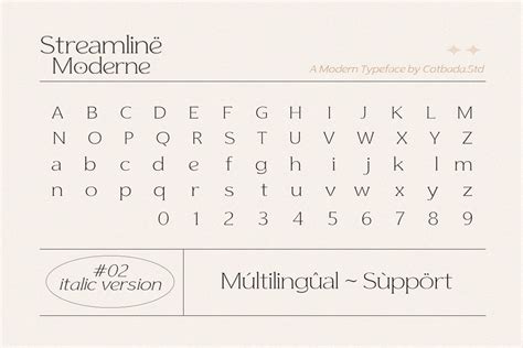 Streamline Moderne Font Dafont Free