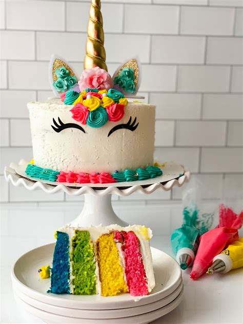 How To Create A Rainbow Unicorn Cake That Will Wow Everyone