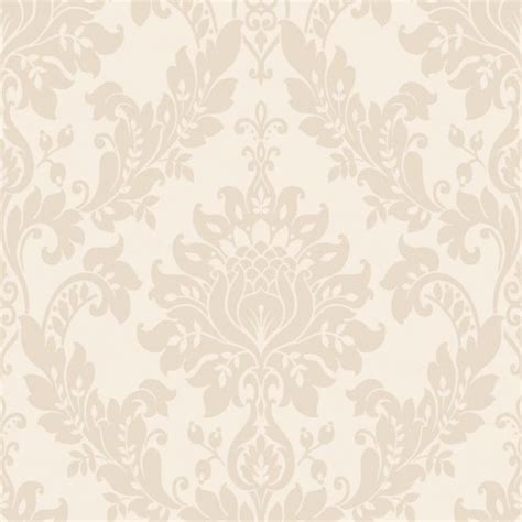 Camden Damask Wallpaper In Cream And Gold Artofit