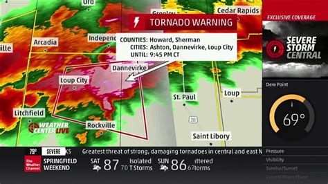 Severe Weather Coverage June 3 2014 9 10pm The Weather Channel