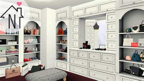 𝑨𝒔𝒉𝒊𝒂𝒉 In 2021 Sims 4 Cc Furniture Sims 4 Closet Sims Images And