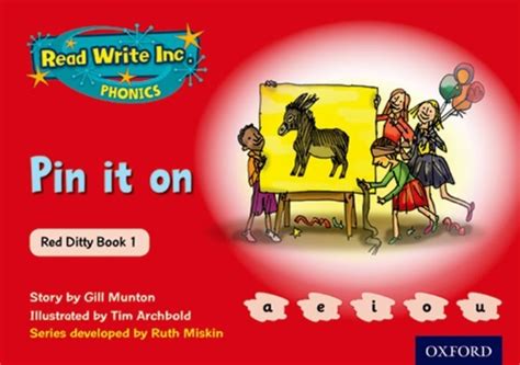 Read Write Inc Phonics Red Ditty Book 1 Pin It On By Ruth Miskin Used