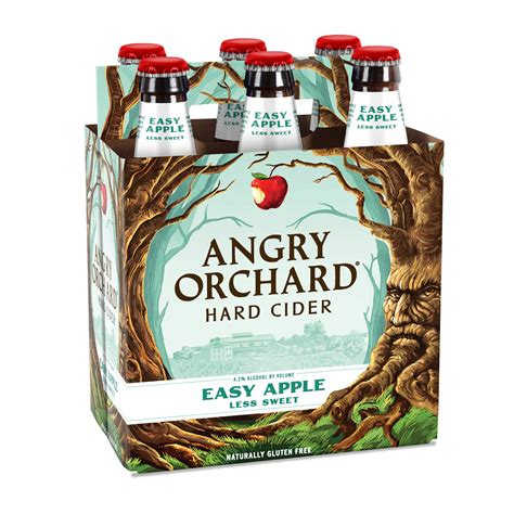 Angry Orchard Hard Cider Easy Apple 12 Oz Bottles Shop Hard Cider At