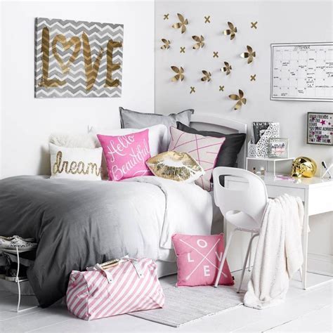 C'est votre jour de chance, les voici. Chambre ado fille en 65 idées de décoration en couleurs | Idée déco chambre, Deco chambre et ...