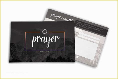 Free Prayer Request Card Templates Of Guest Prayer Request Card