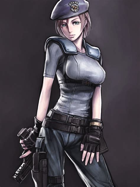 Jill Valentine Resident Evil And More Drawn By Iwai Ryou Danbooru