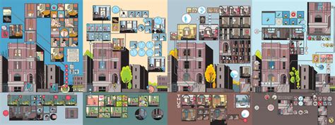 Franklin christenson chris ware (born december 28, 1967) is an american cartoonist known for his acme novelty library series (begun 1994) and the graphic novels jimmy corrigan, the smartest kid on earth (2000), building stories (2012) and rusty brown (2019). Par la bande: Building Stories, de Chris Ware (2012)